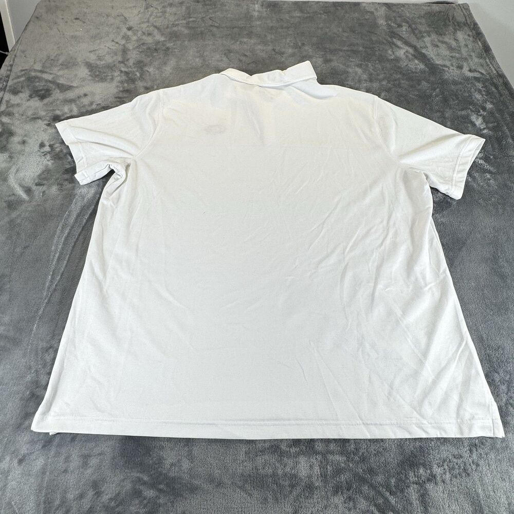 NIKE Sz XXL GEORGIA BULLDOGS  Mens On-Field Polo Shirt White Dri-FIT Performance - Picture 11 of 12